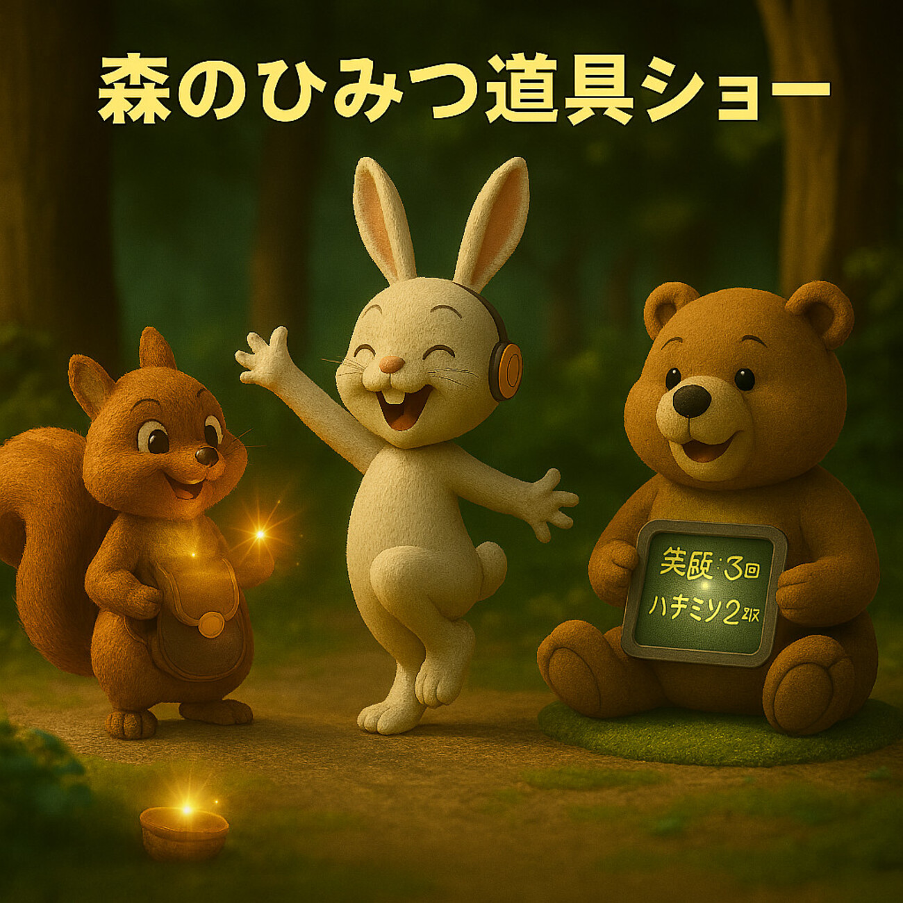 森のひみつ道具ショー - yukiguniTomatoのブログ