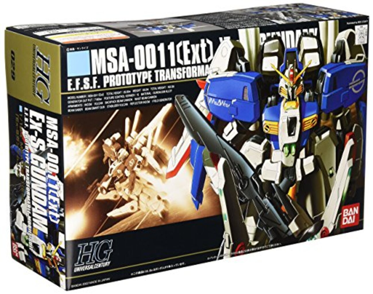 ガンプラ HG 1/144 Sガンダム 塗装済完成品 HGUC 1/144 Ex-Sガンダム 改修・全塗装 製作完成 圧倒的存在感
