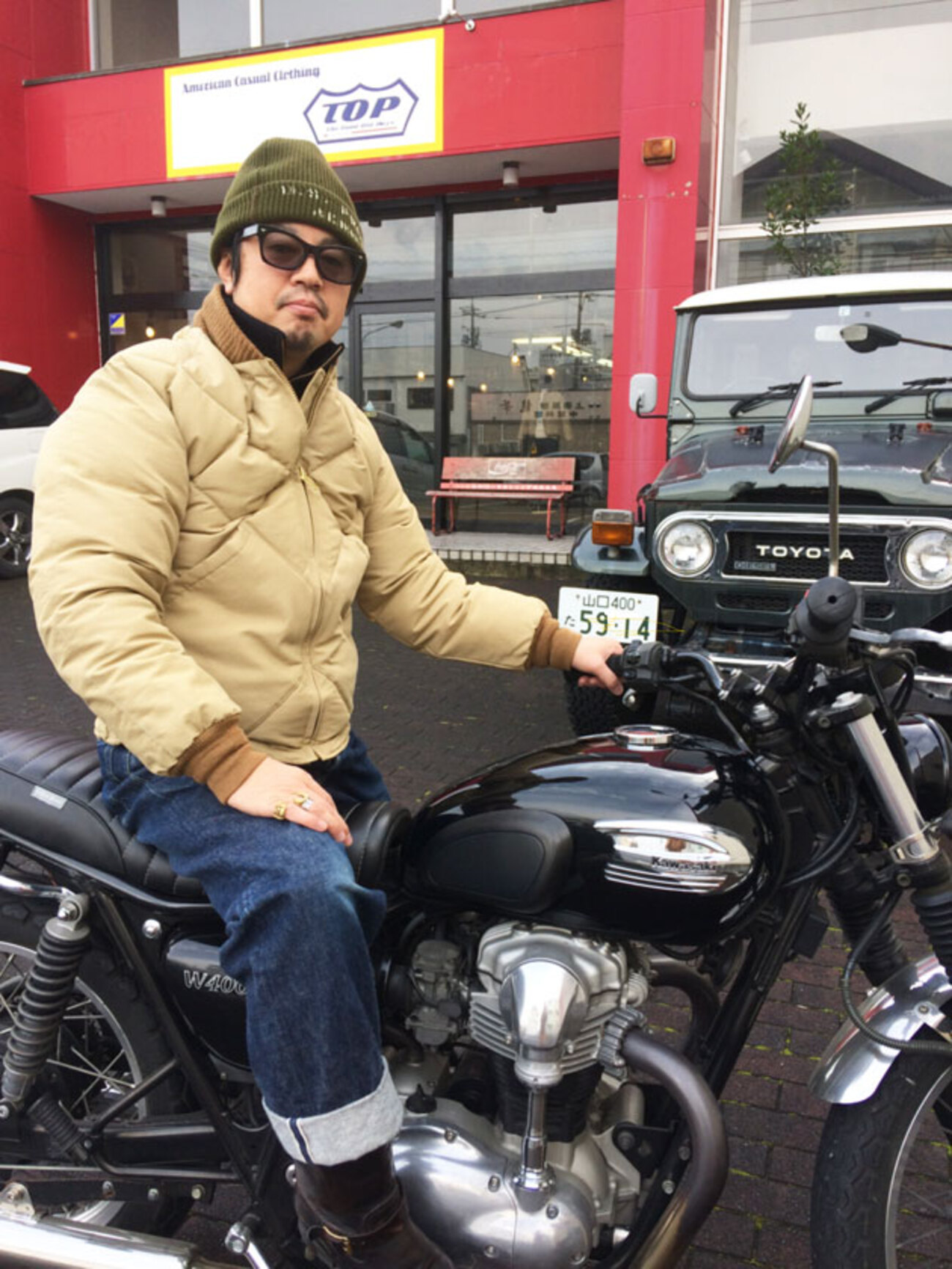 トイズマッコイのスティーブ・マックイーン™ キルテッド ダウン 