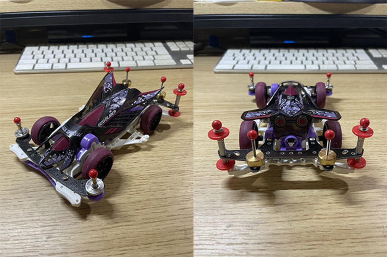 ミニ四駆　未開封キットセット 新品未使用】【未開封】ミニ四駆 ネオトライダガーZMC クリア