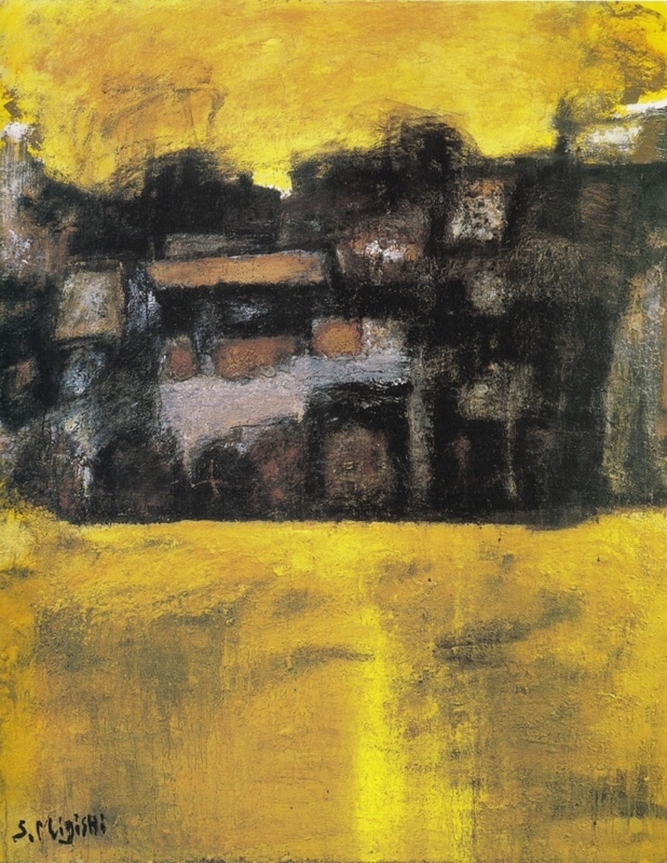 三岸節子、「ブルゴーニュにて」、厳選、希少画集・額装画、人気作品 三岸節子、「作品2」、厳選、希少画集・額装画、人気作品