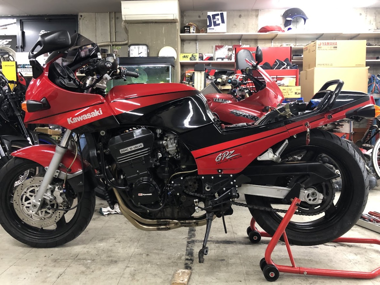GPZ900R逆車 (フェンダーレスKIT加工) - moto shop TG's diary