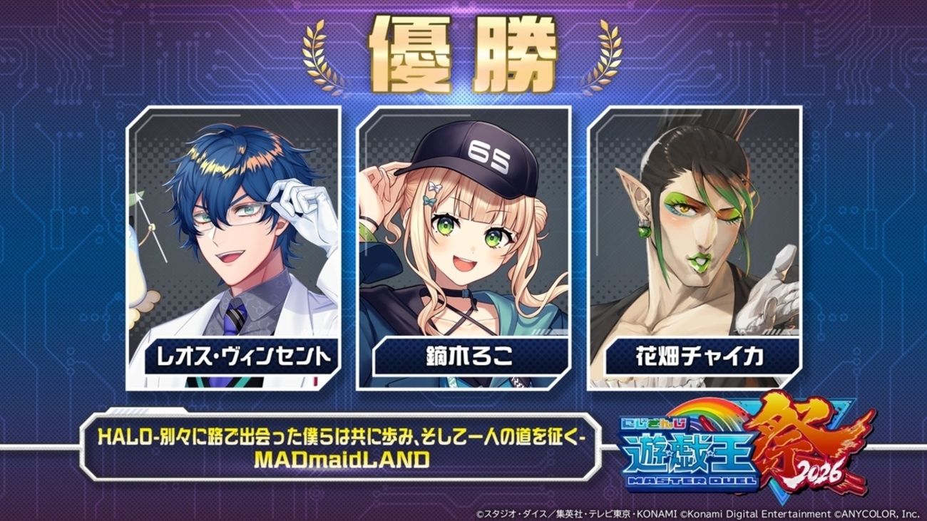 【遊戯王マスターデュエル】制限調整とにじさんじ大会2026【制限・準制限改訂】