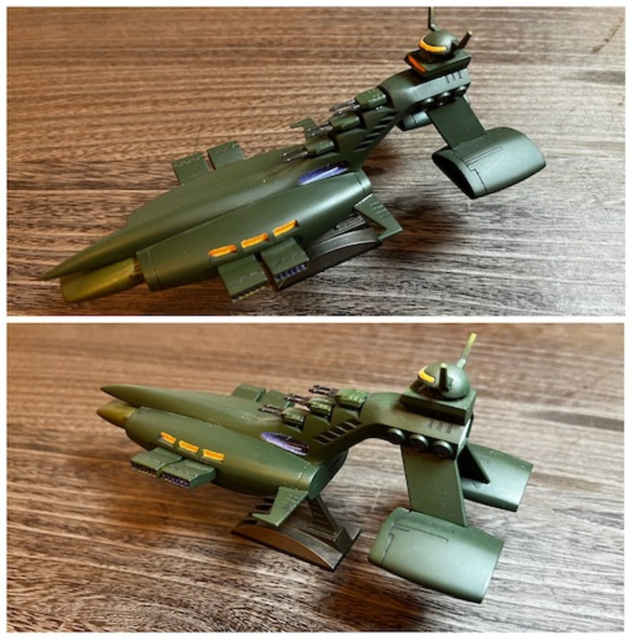 ガンダムGQuuuuuuX放送記念：ジオン軍「ムサイ級」軽巡洋艦を