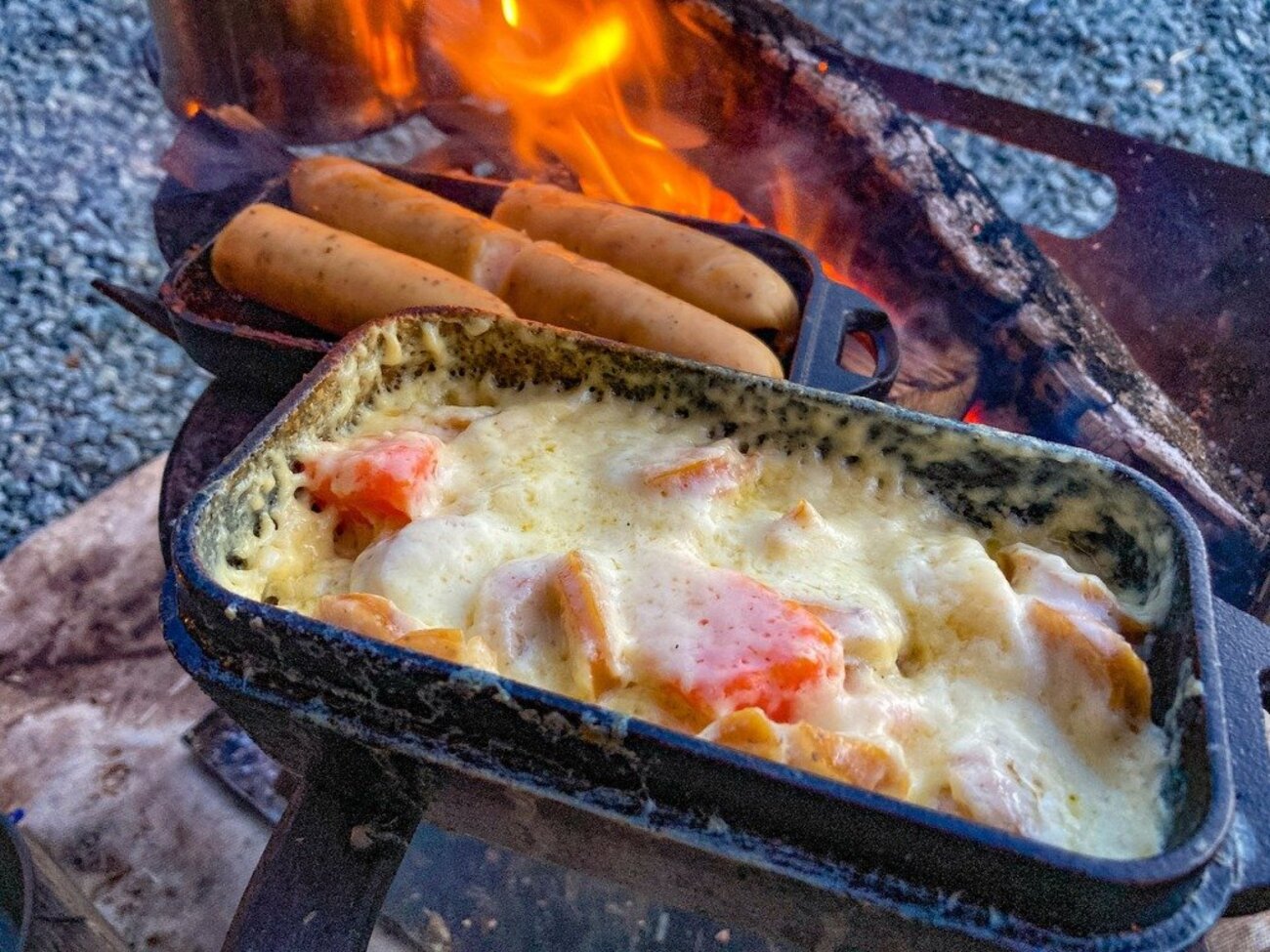 Peaks付録のアイアンメスティンを使ってみた - キャンプメシタケ