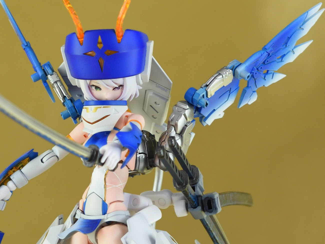 メガミデバイス　闇堕ち調教　エクソシスト【塗装完成品】 エクソシスト ver.BLUE完成 - MIYUTOのぷらも道