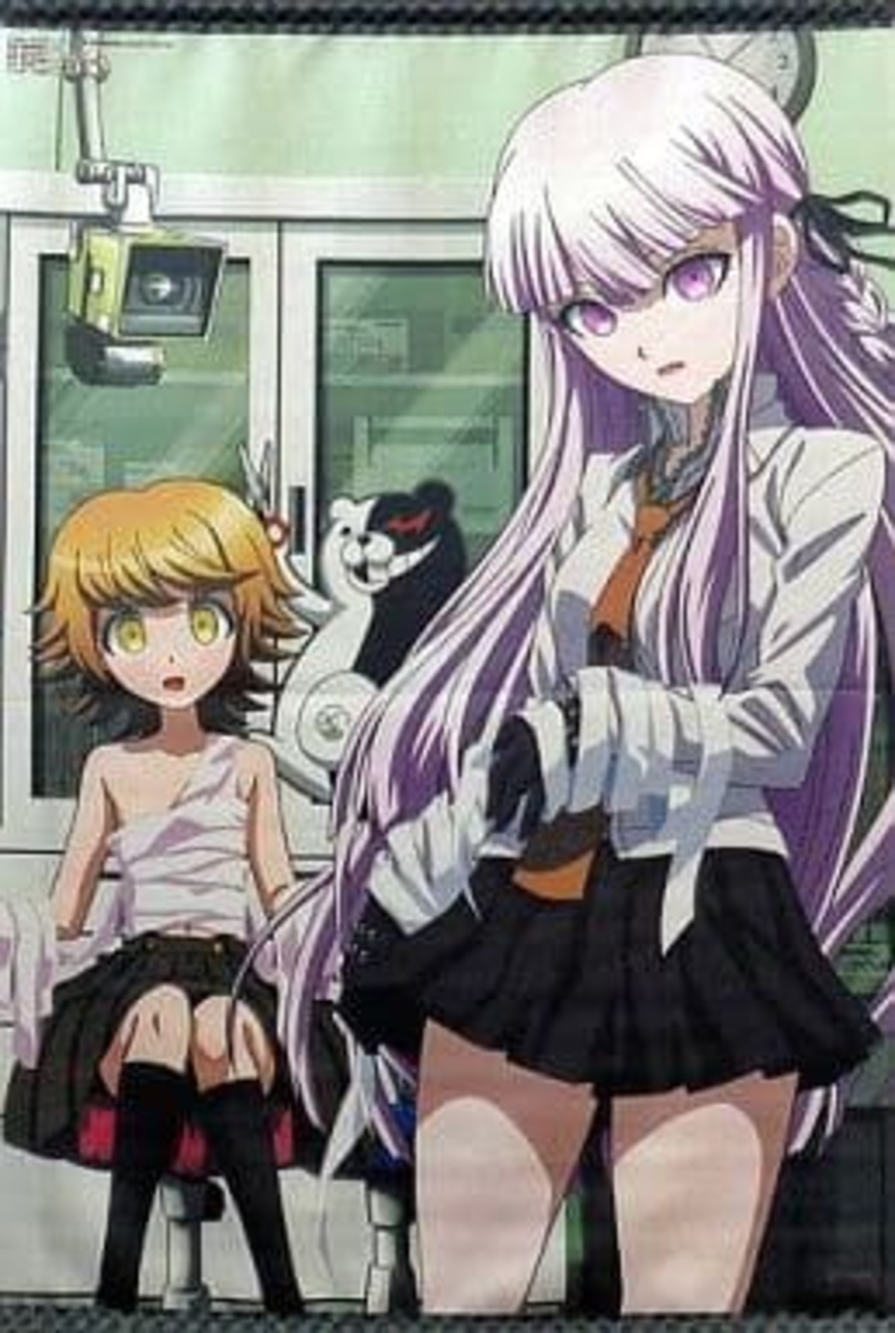 今霧切＆不二咲＆モノクマ アニメ描き下ろしB2タペストリー