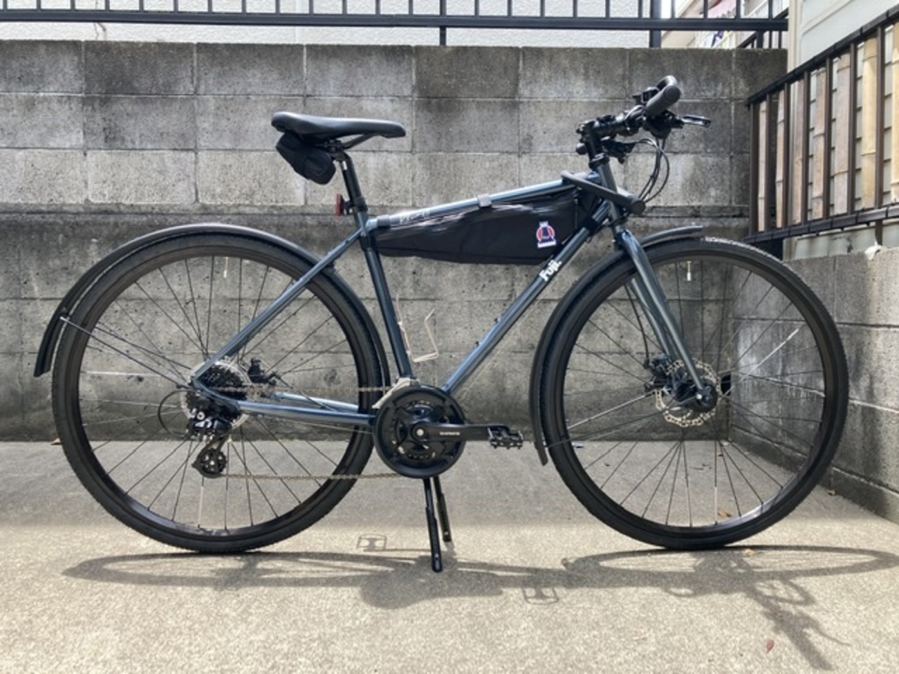納車】Fuji Klumsy サイクルベースあさひ限定のクロスバイク - ロード 