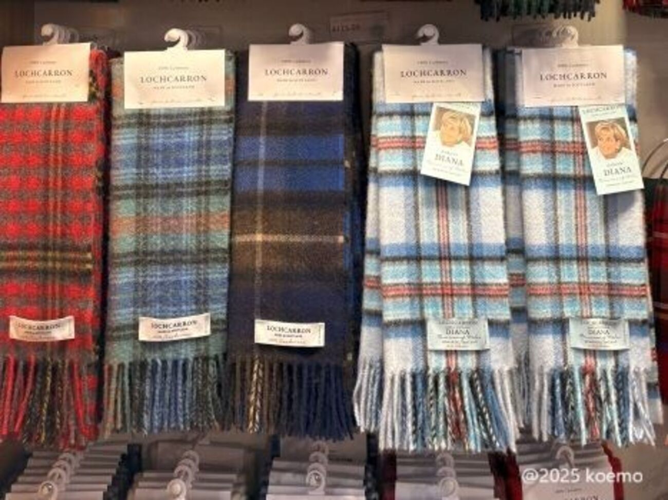 スコットランドのお土産に！カシミヤマフラーを買うなら？おすすめの 