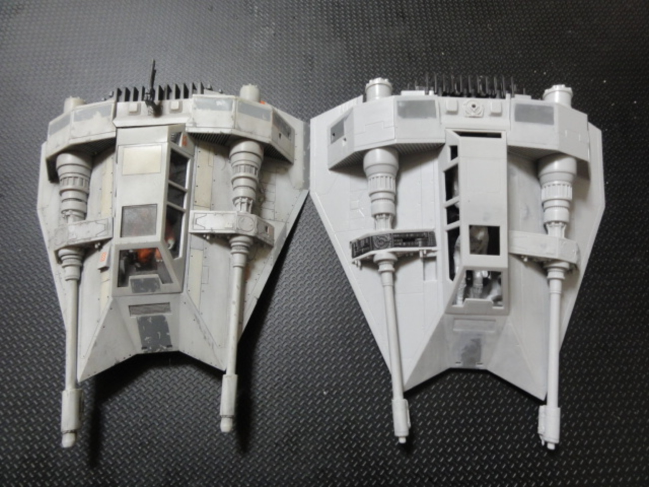 STAR WARS スノースピーダー 1/48 バンダイ&ファインモールド比較 