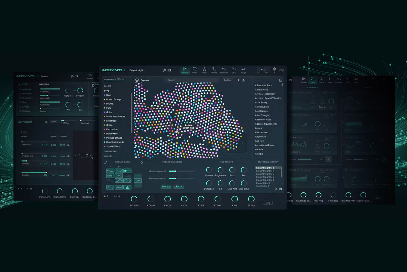 伝説のソフトシンセが機能強化されて復活！Native Instrumentsよりセミ 
