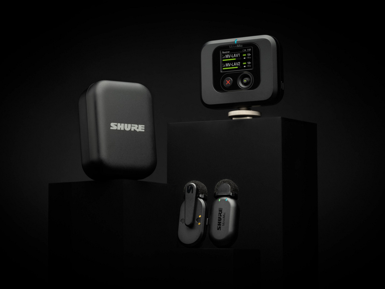 Shure MoveMicクリップオン・ワイヤレスマイク 〜スマートフォンとは