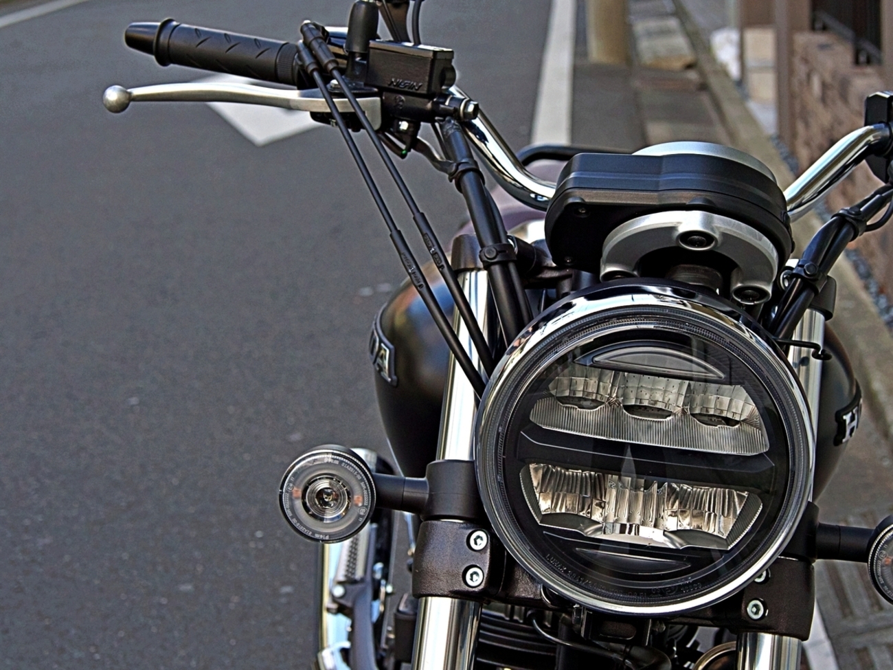 GB350 マットブラック フルノーマル、低走行美車（ETC、USB電源付 