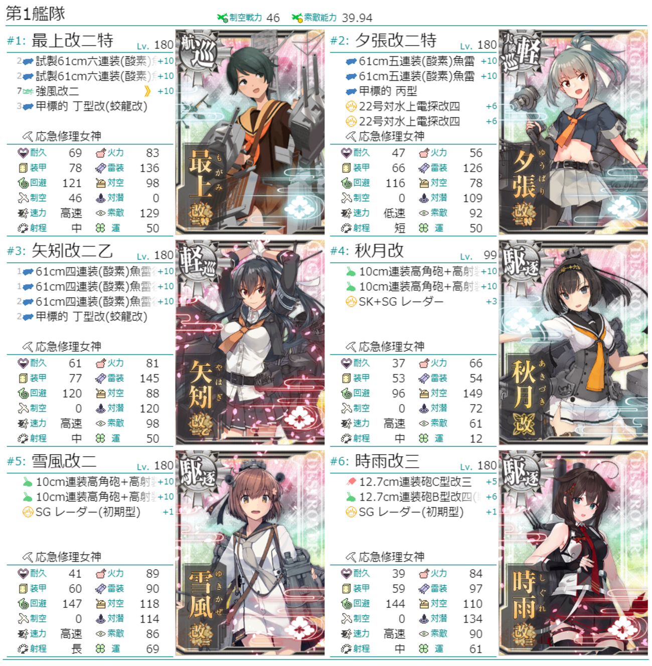 艦これ リクエスト「岸波(艦これ)」231004