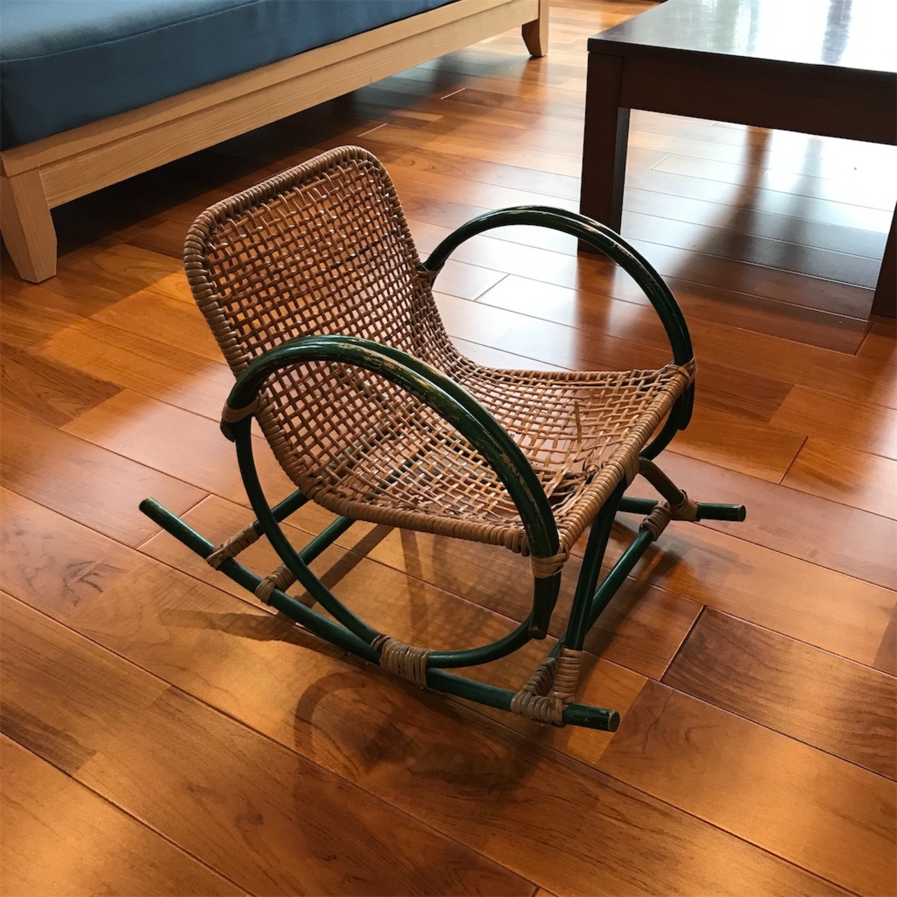 椅子 無印良品 トーネット ラタンシート （椅子の補修ソーイング 