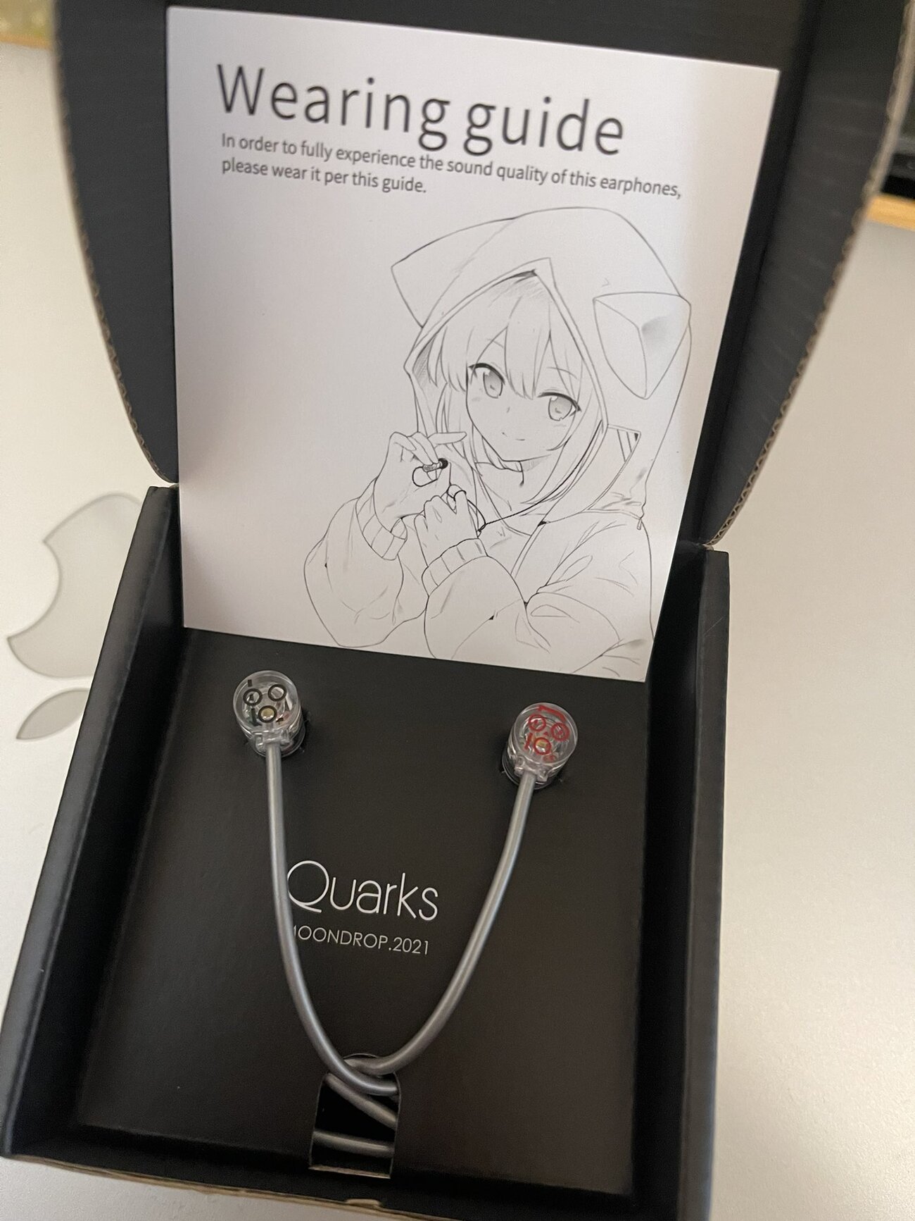 レビュー、雑記：脳が溶ける？水月雨MoonDrop Quarks（マイク付き  