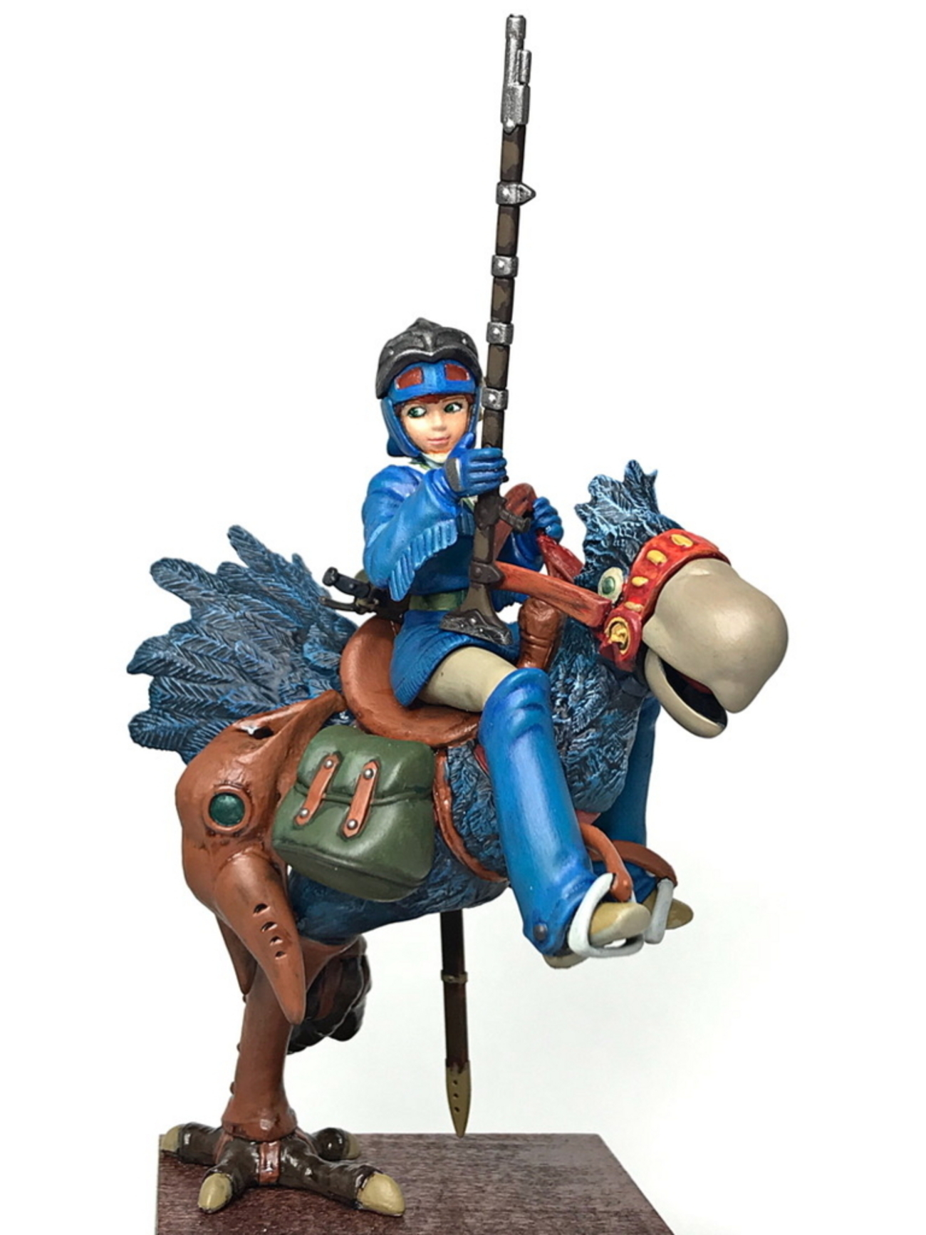 1/20 カイに乗るナウシカ （完成） - まだ、サフのまま。