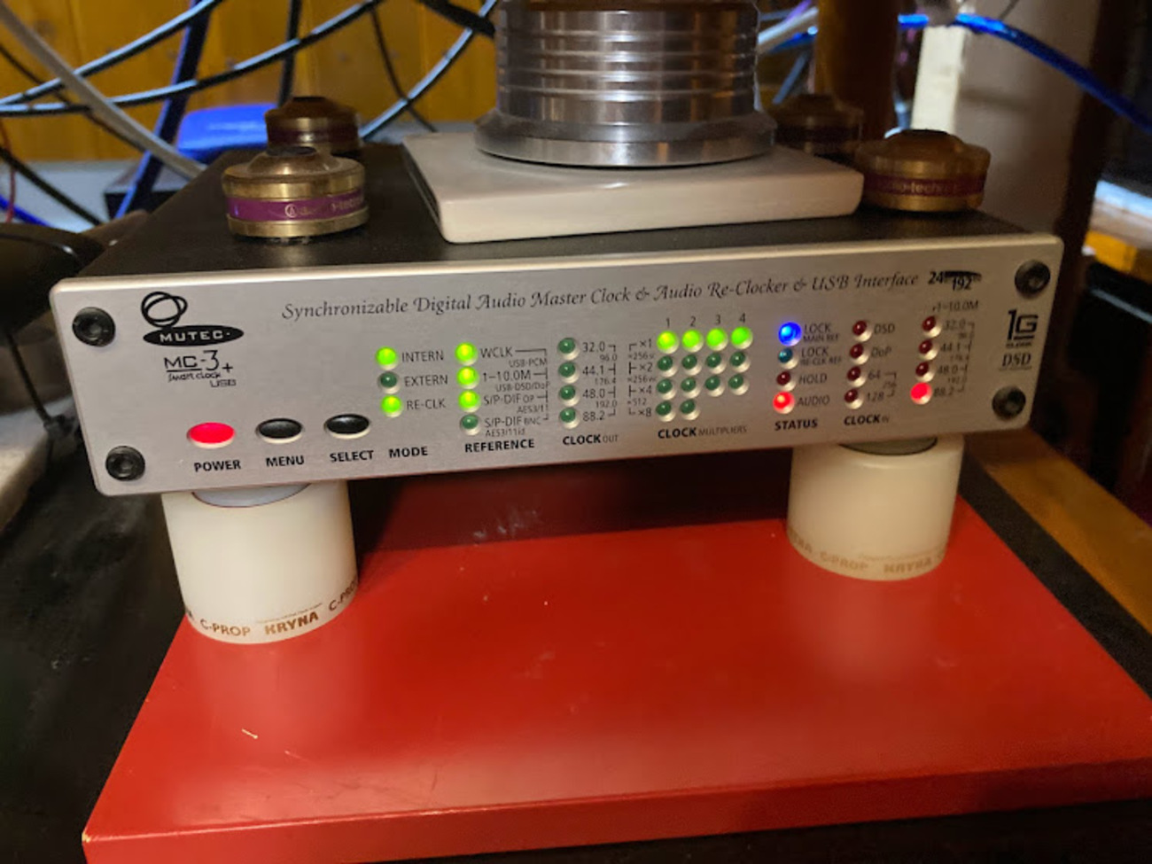 MUTEC mc-3+USB 外部クロック - hamablog