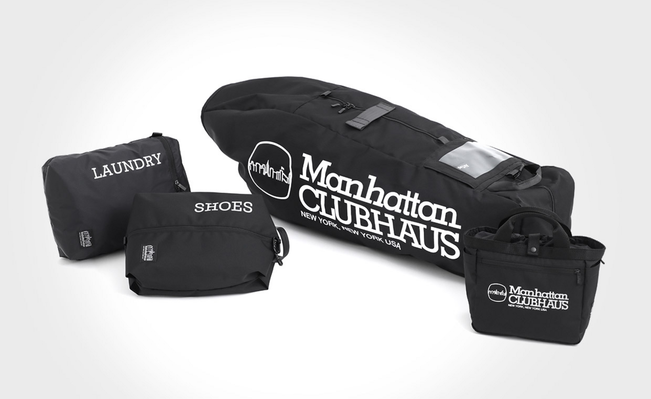 CLUBHAUS×Manhattan Portage」コラボ第3弾を発売 新作プルオーバーも 