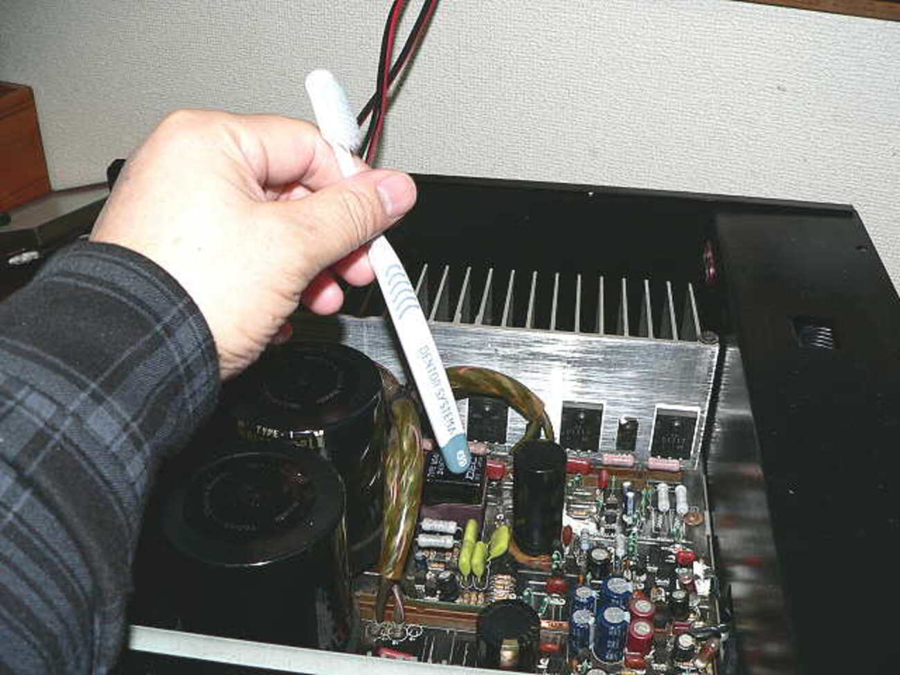 YAMAHA プリメインアンプの修理再び −その2− - TomのブログⅡ