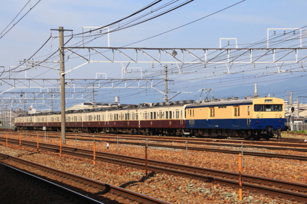 小山電車区107系0番台日光線 側面方向幕 小山車両センター107系 - 方向幕画像 / 方向幕収集班
