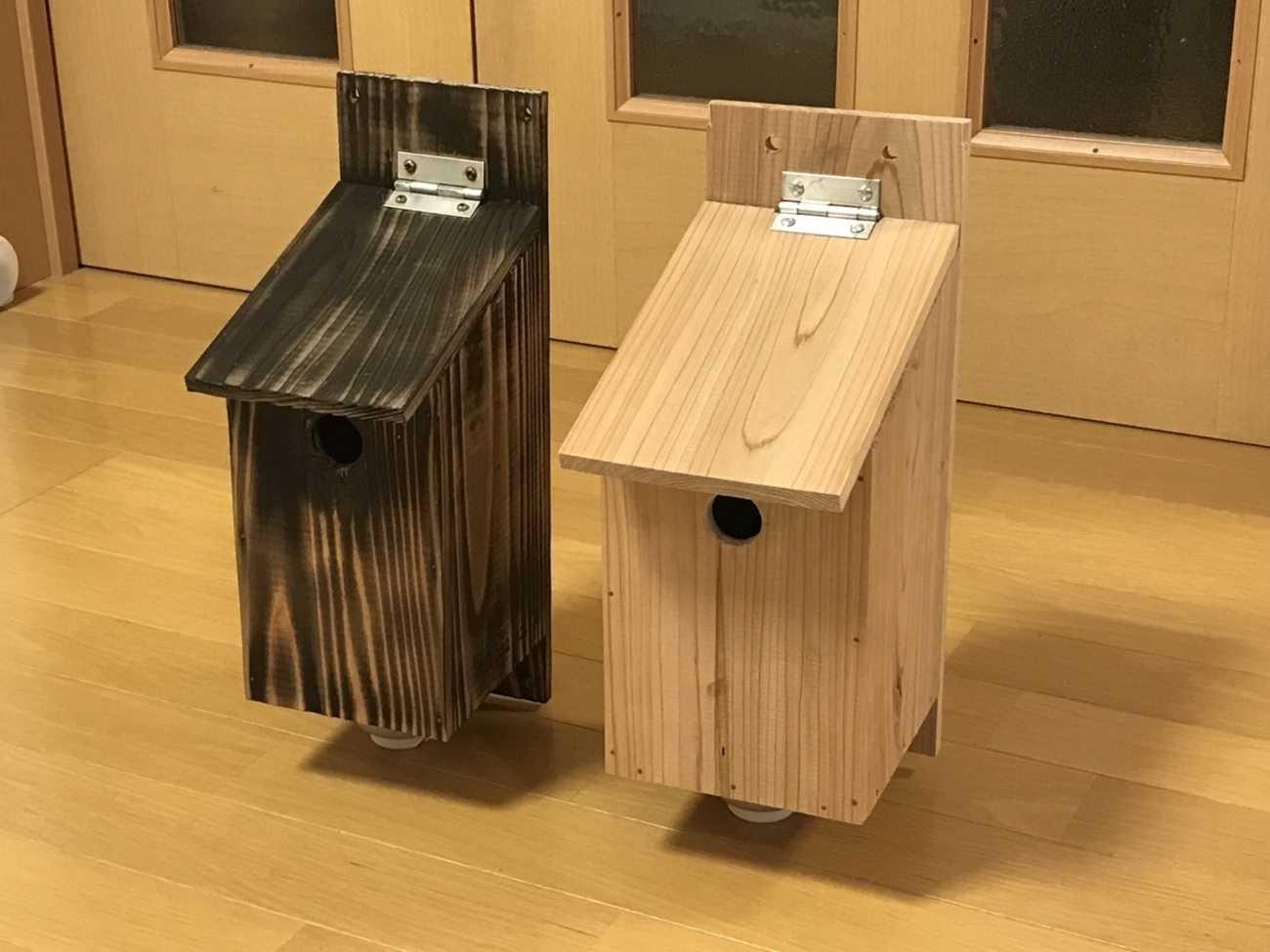 少し大きめの巣箱を作りました - 蕗狩軽便図画模型工作部日記