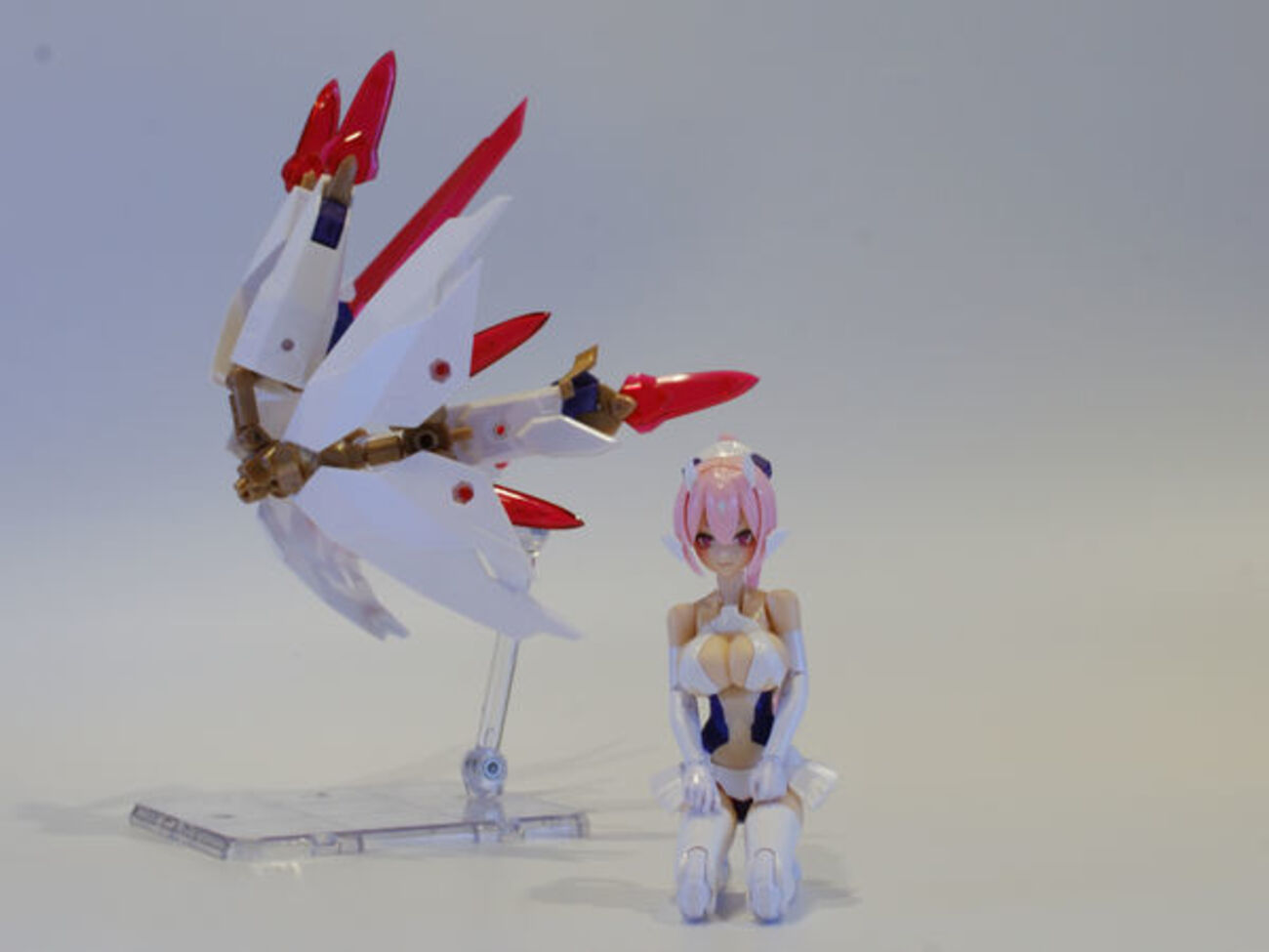 メガミデバイス 朱羅 九尾製作開始 - MIYUTOのぷらも道