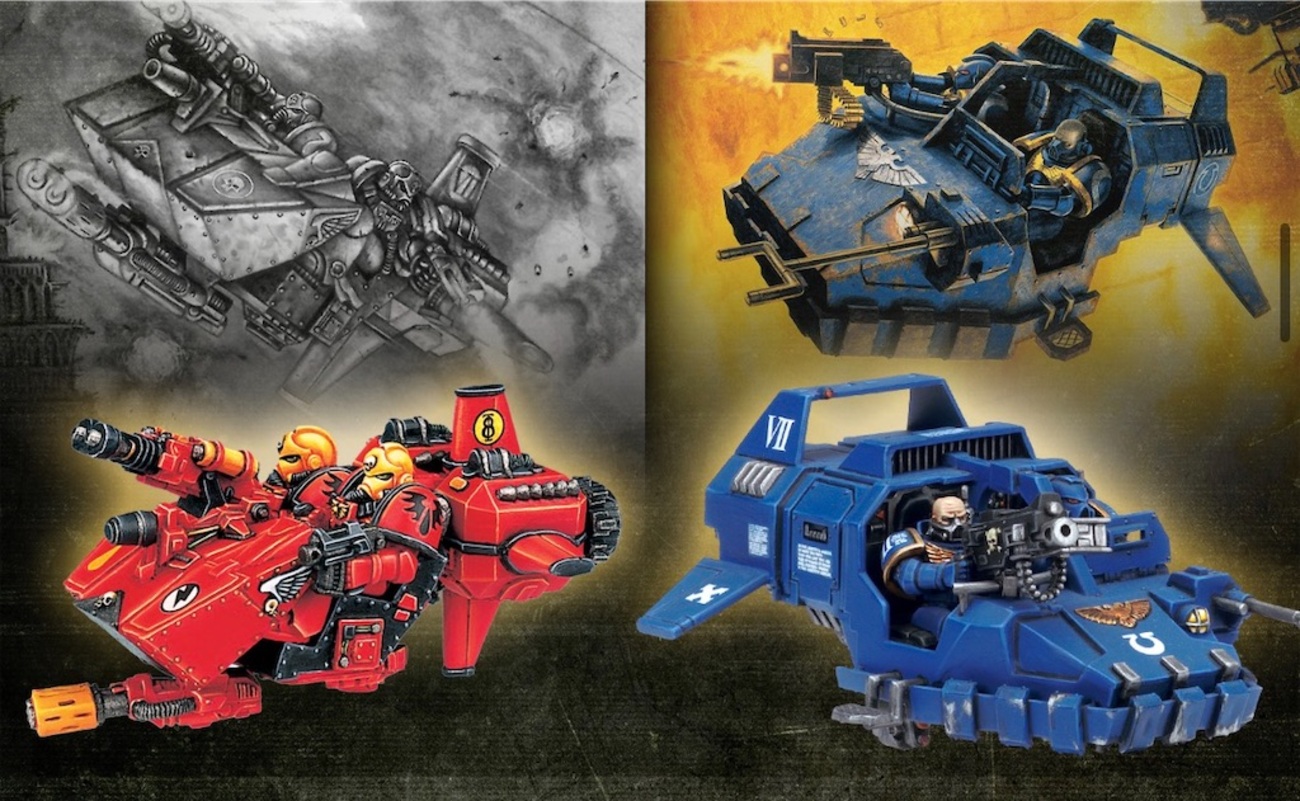 40k】5年ぶりくらいのランドスピーダーの歴史 - たるいのウォー 