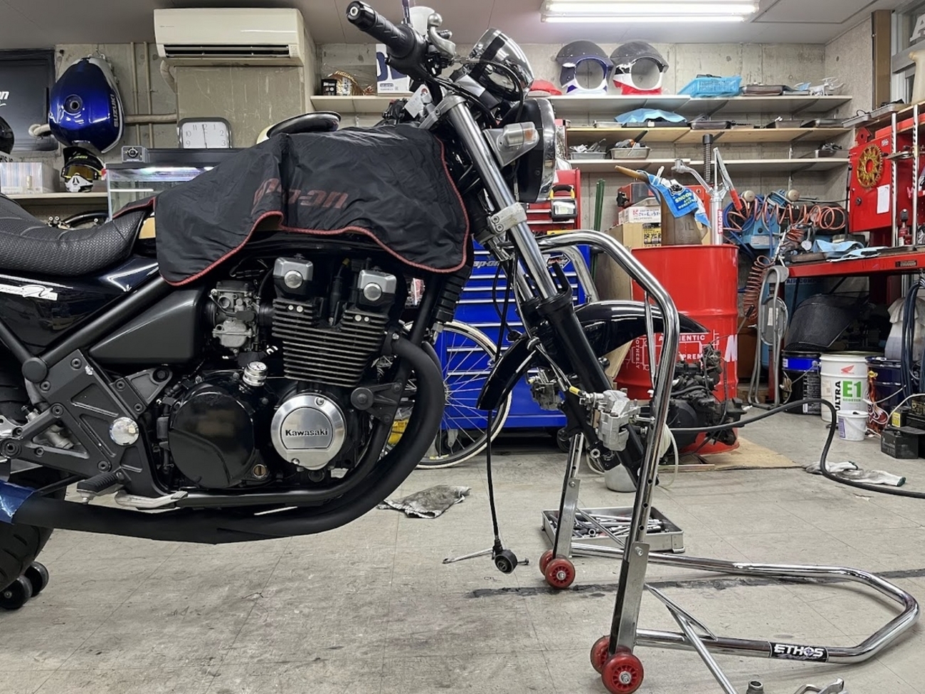 ゼファーχ （Fブレーキ廻り強化） - moto shop TG