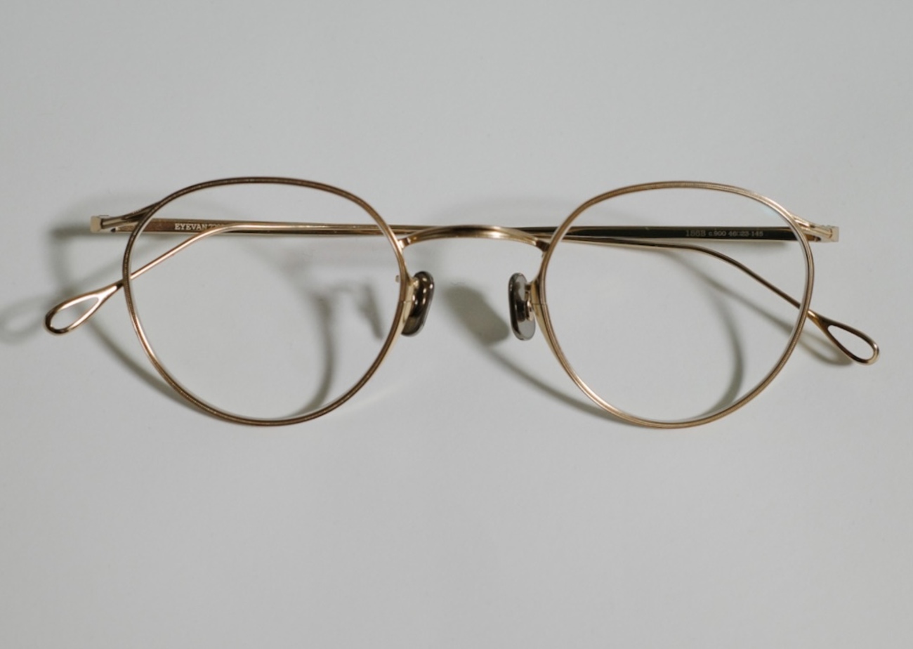 最終値下げEYEVAN 7285 156B c.805 BLACK 156B 0 EYEVAN7285 EV GOLD 