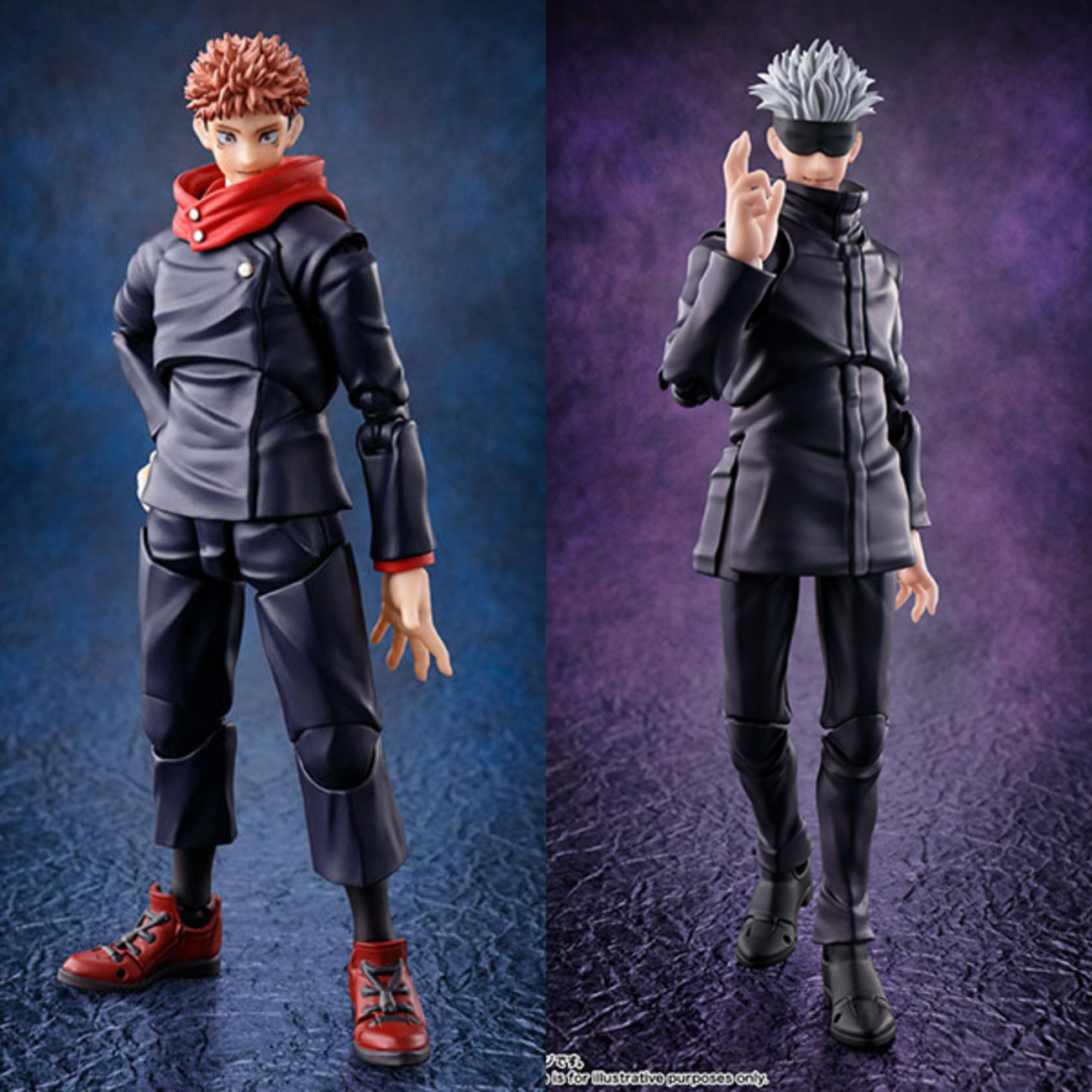 呪術廻戦】S.H.フィギュアーツ『虎杖悠仁（いたどり ゆうじ）』『五条 