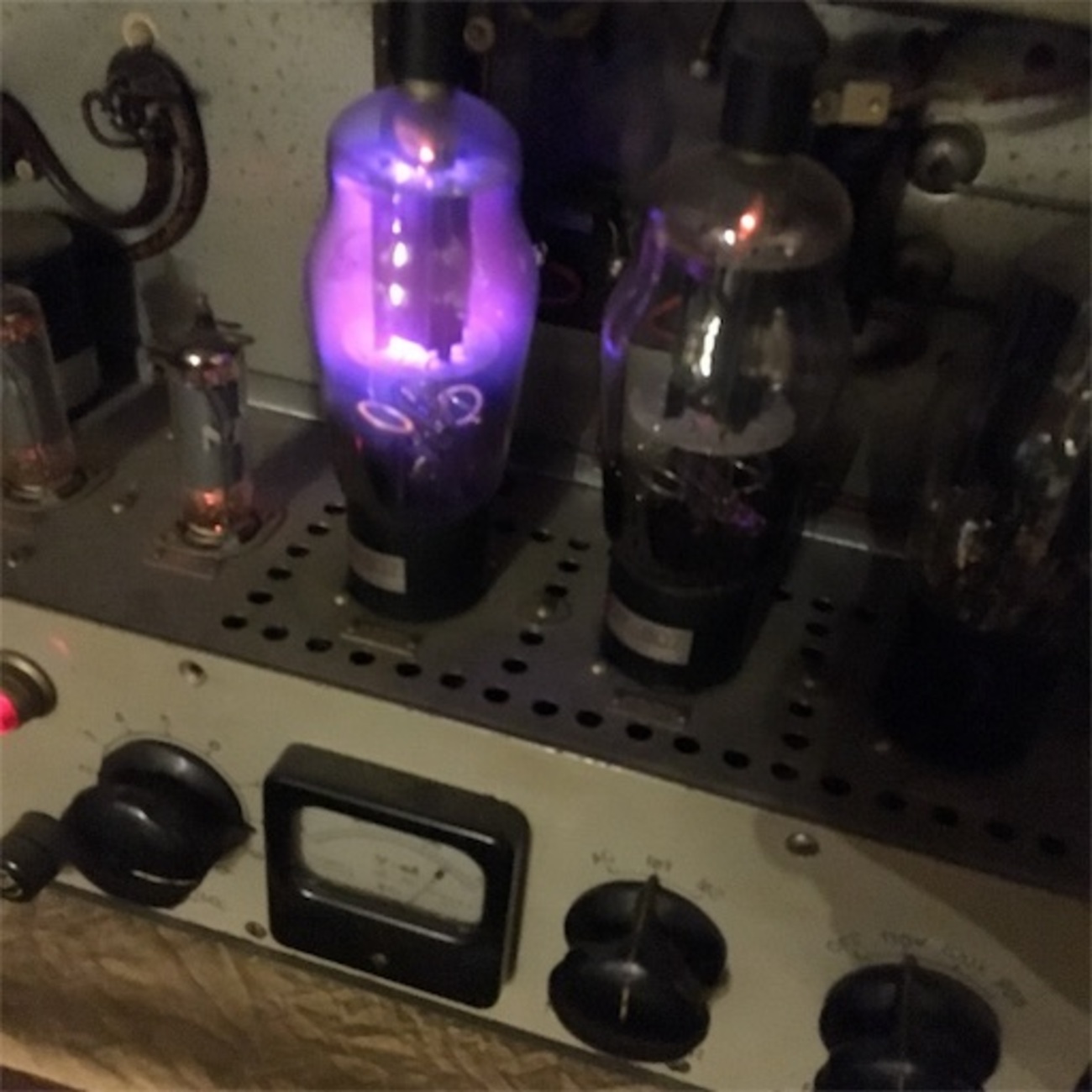 UY-807 ガス発生(^ω^;;) 真空管を蘇生させる - A2 Laboratory