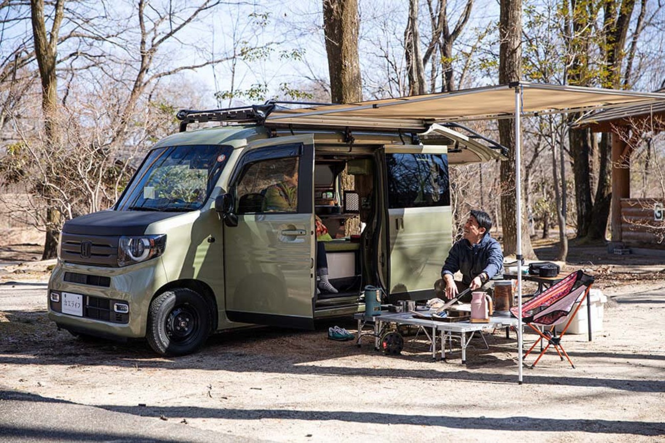 カスタム次第でさまざまな過ごし方ができるHonda・N-VAN。バン 