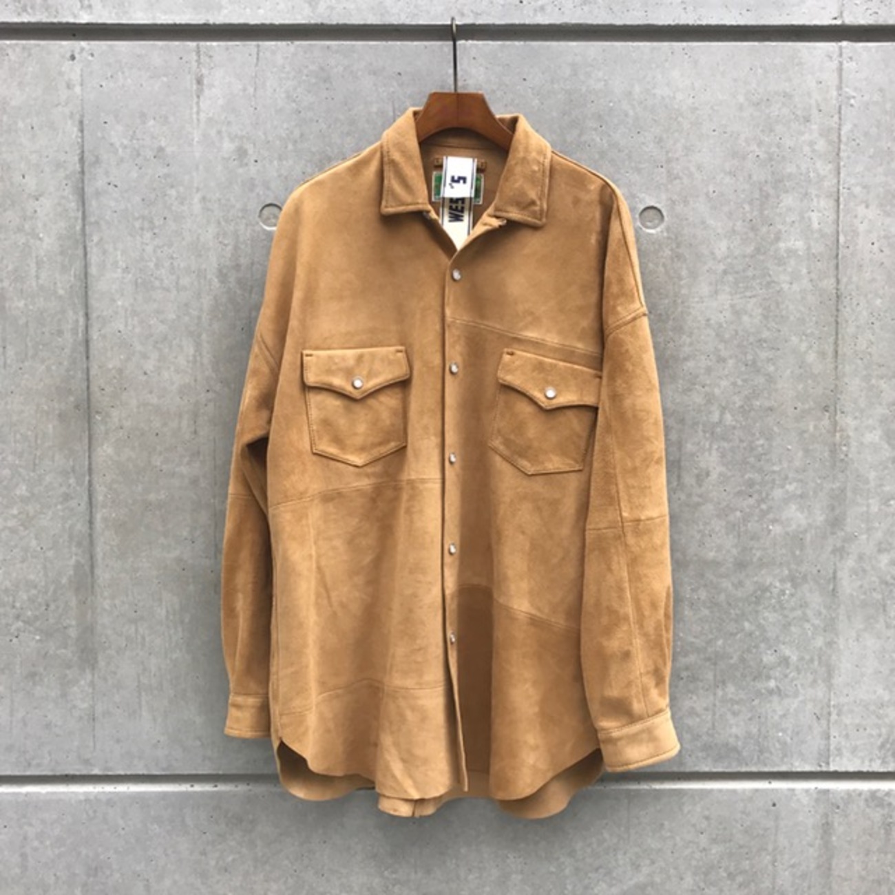 WESTOVERALLS スウェードジャケット