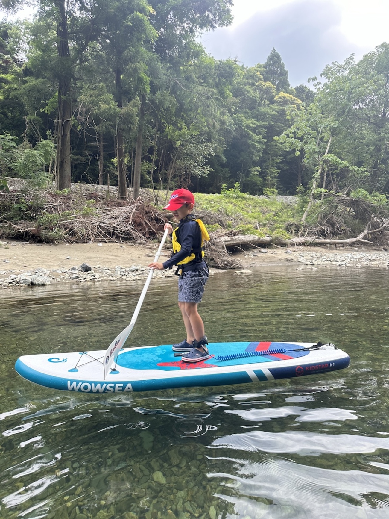 SUP】'24シーズン4回目のSUP 〜息子と一緒にいなさ湖で〜 - 日本“シン”記録