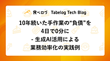 10年続いた手作業の“負債”を4日で0分に - 生成AI活用による業務効率化の実践例