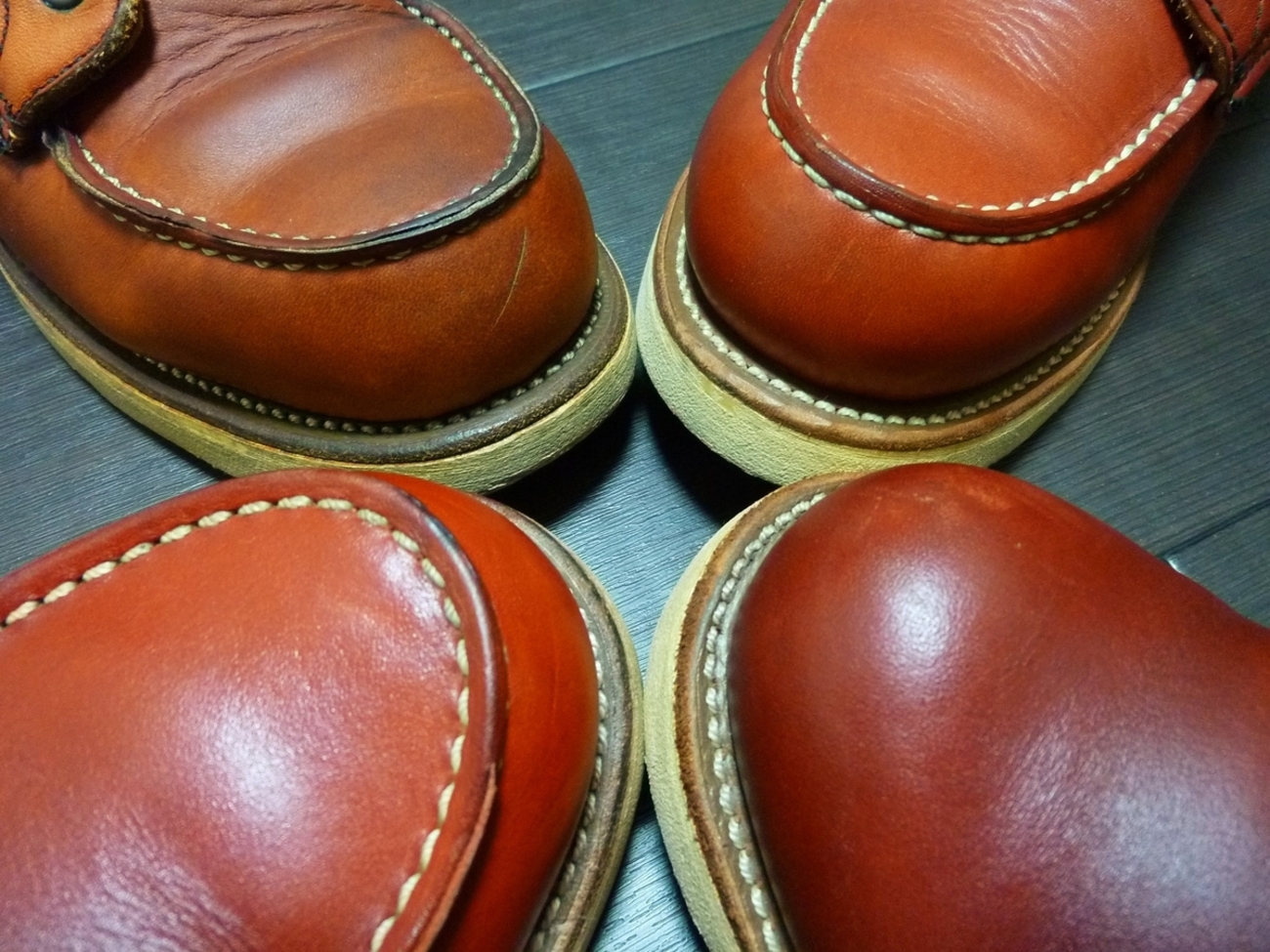 REDWING COLUMN NO.20 レッドウィング オロラセットと色の移り変わり 
