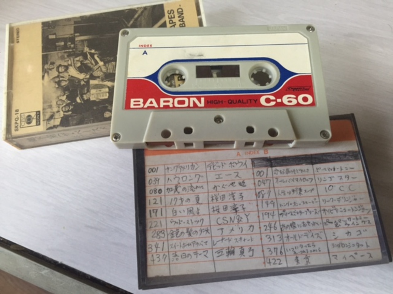カセットテープの思い出をだらだら語るしょの2 - ズートホーン00の 