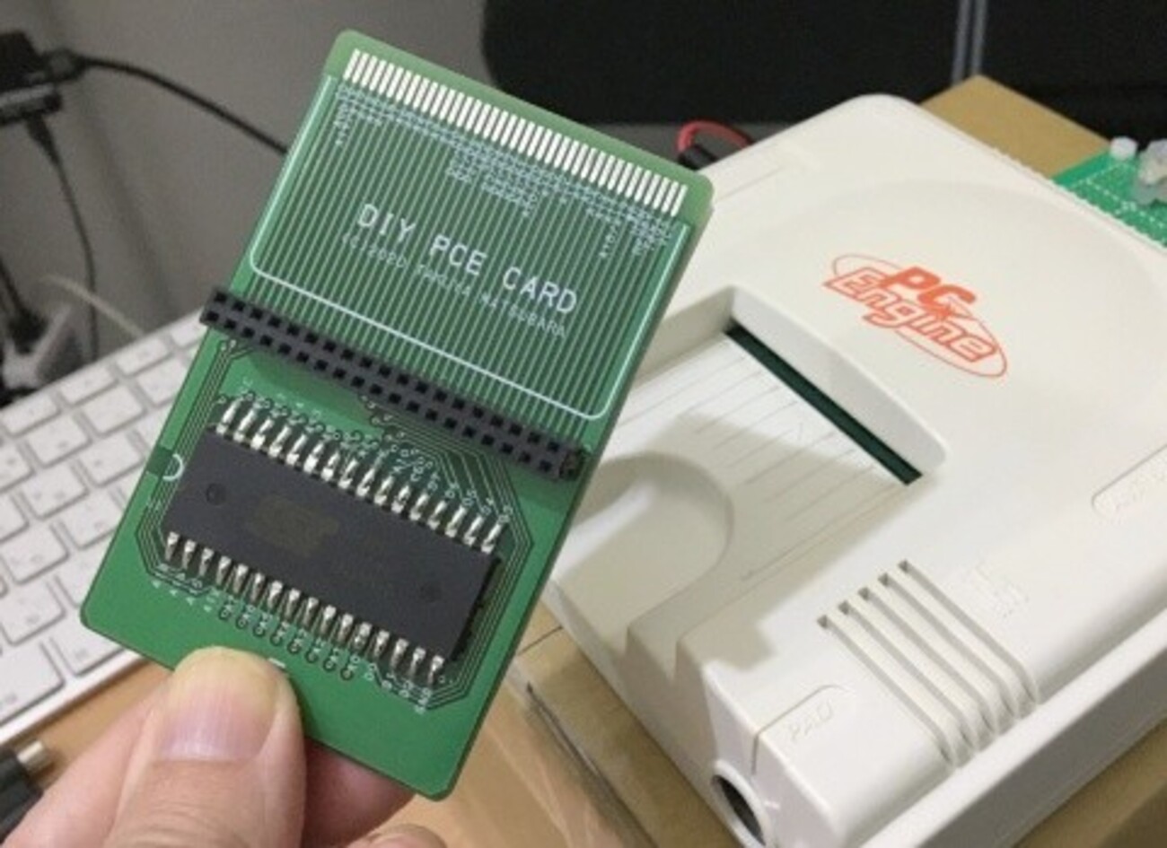 PCエンジンのプログラミング(その7)実機で動かす - takuya matsubara blog