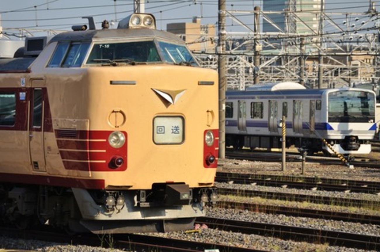 新潟車両センターの485系T18編成 - れいるのおと