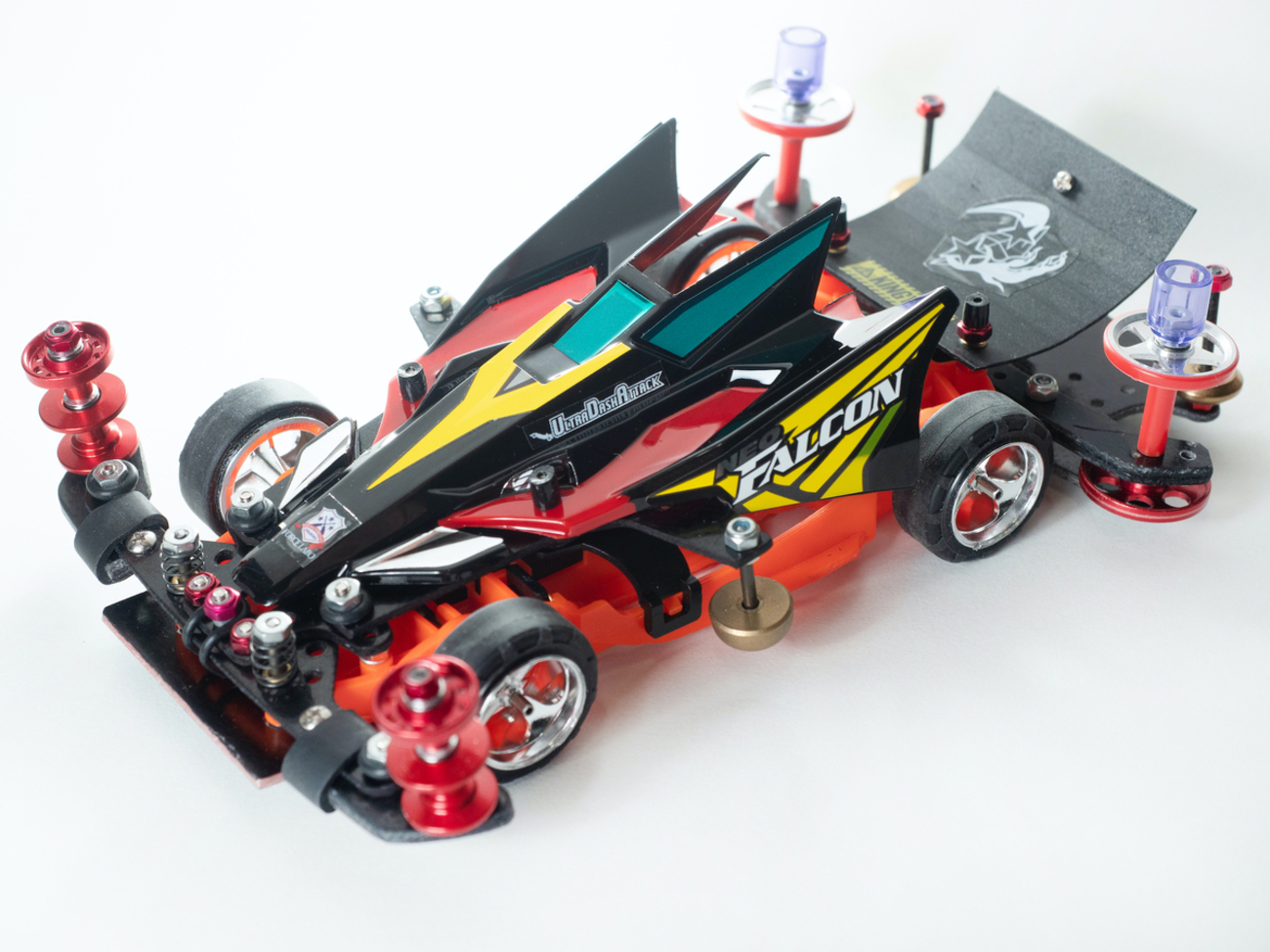 2023カーボンミニ四駆フロント提灯ATピボットバンパー ※タミヤ公式  
