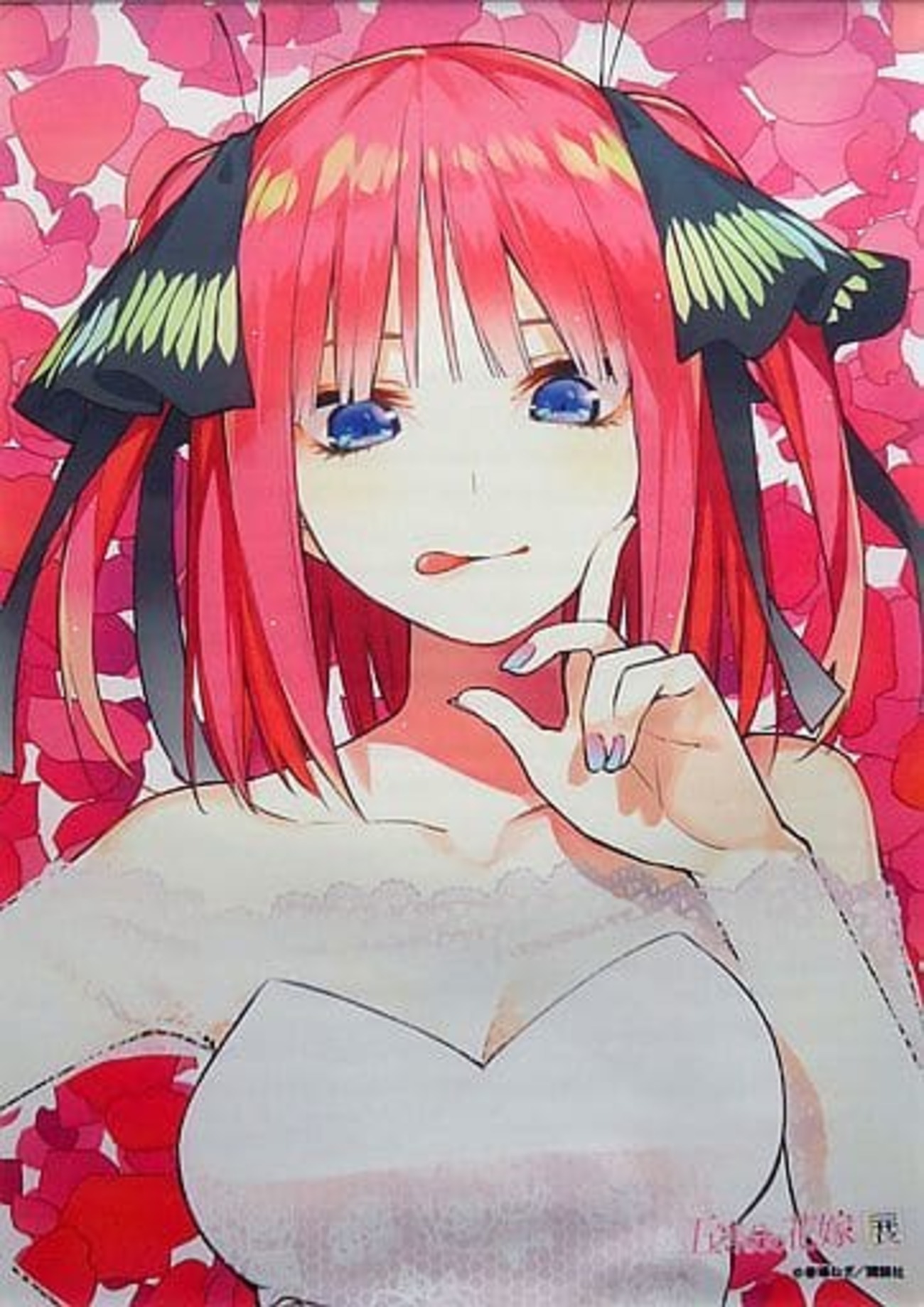 五等分の花嫁　二乃　複製原稿　複製原画　漫画全巻　タペストリー　グッズ　など 五等分の花嫁 二乃 複製原稿 複製原画 漫画全巻 タペストリー