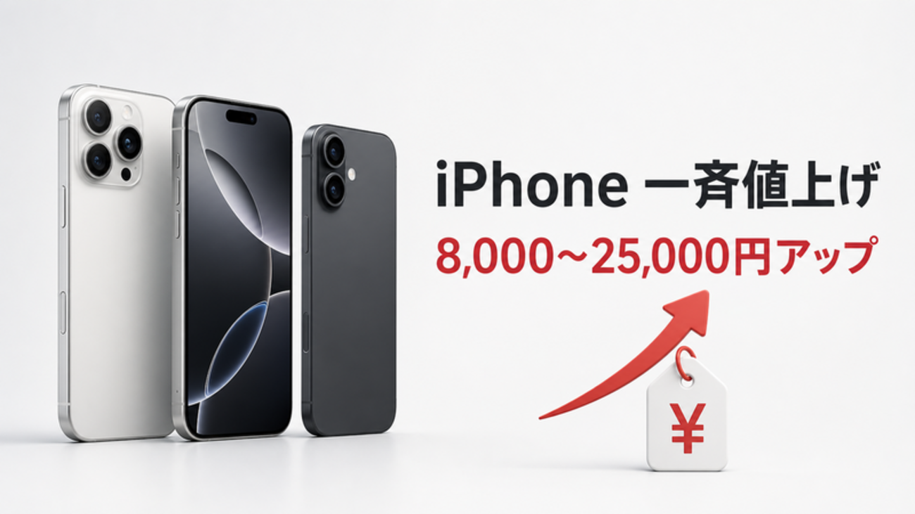 2026年7月】iPhone値上げ後はahamoが安い？MNP一括・2年返却価格を比較