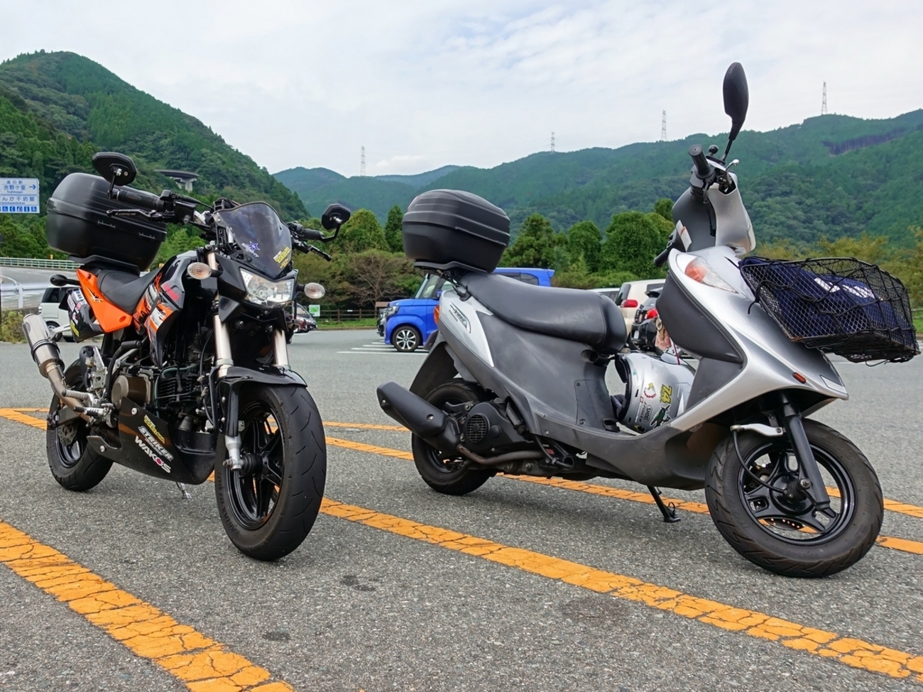 アドレスV125G CF46A ヘッドライトLED化 光軸調整 - All I Know Is 