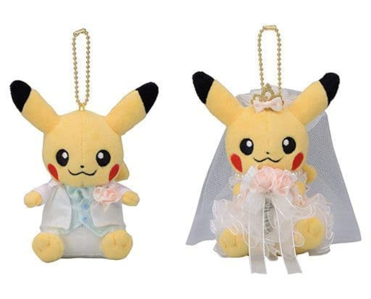 今ペアピカチュウ マスコット Precious Wedding 「ポケットモンスター 