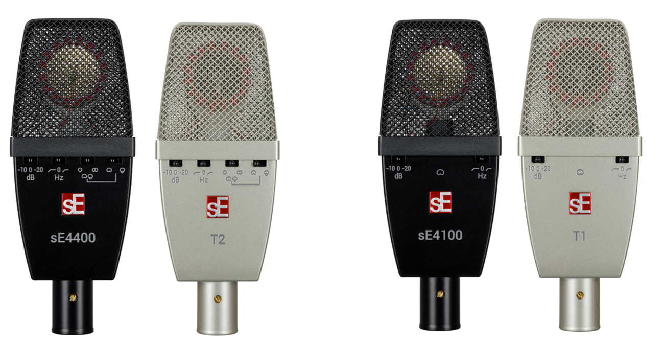 sE8 Matched PairコンデンサーマイクとCanareマイクケーブル 話し掛け