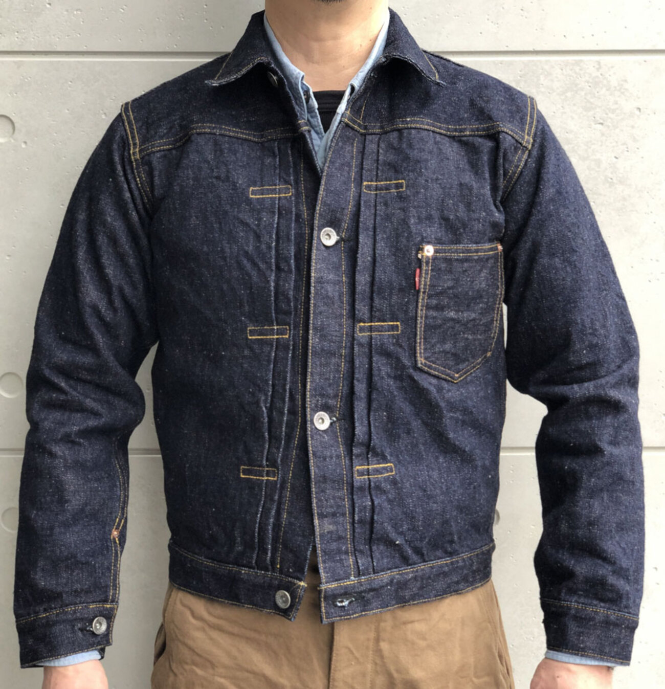 SAMURAI JEANS S0555VX 17oz大戦タイプGジャンと SJ42CP ヘヴィーチノ 
