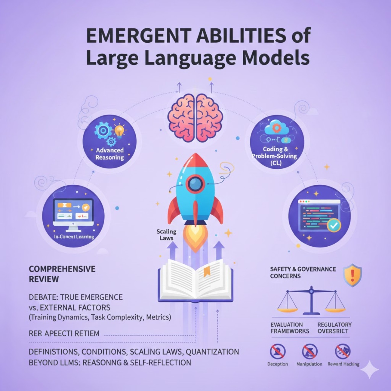 🎉🎉🎉5秒で論文『Emergent Abilities in Large Language Models: A Survey』を理解する ...