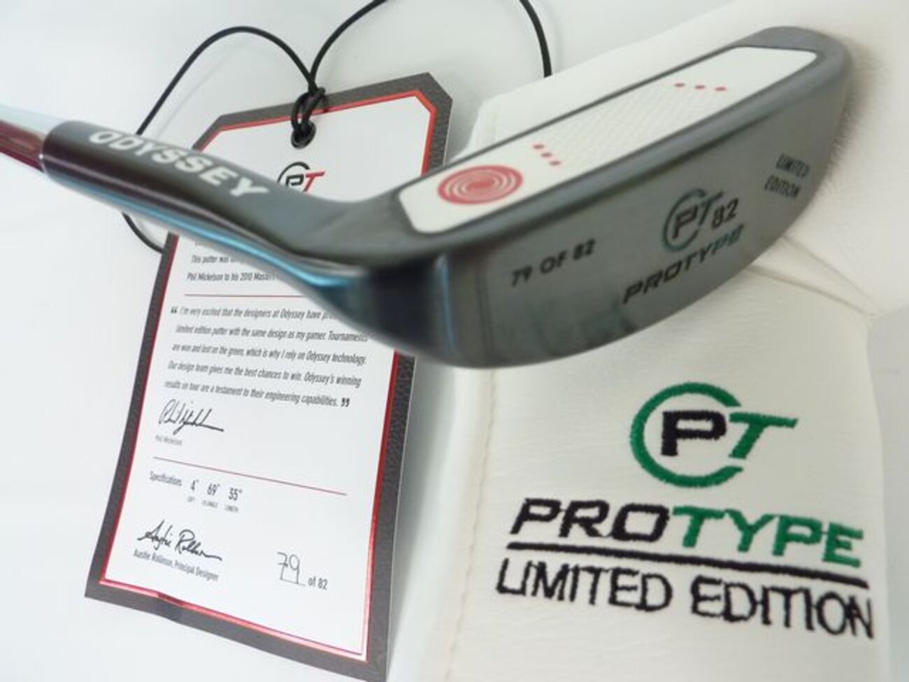 希少品】オデッセイPT82 PROTYPE パターミケルソン | ヤマダウェブコム 