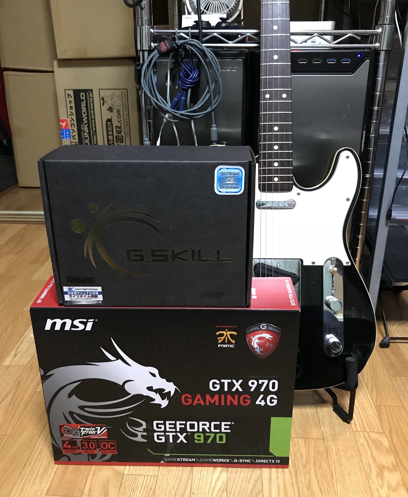 GTX970 取り付け〜メモリ、HDD増設、清掃 - 裏を歩けば花の山